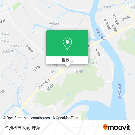 金湾科技大厦地图