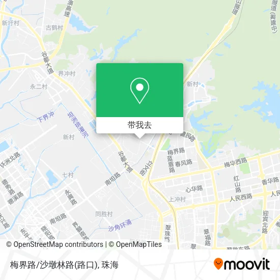 梅界路/沙墩林路(路口)地图