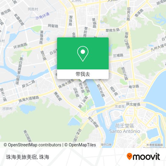 珠海美旅美宿地图