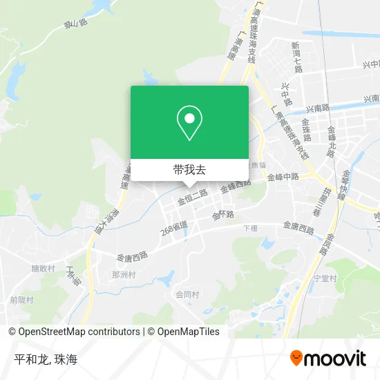 平和龙地图