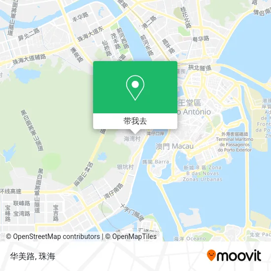 华美路地图
