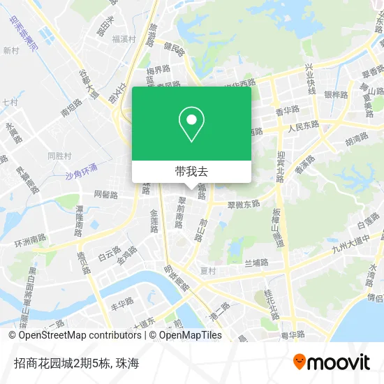 招商花园城2期5栋地图