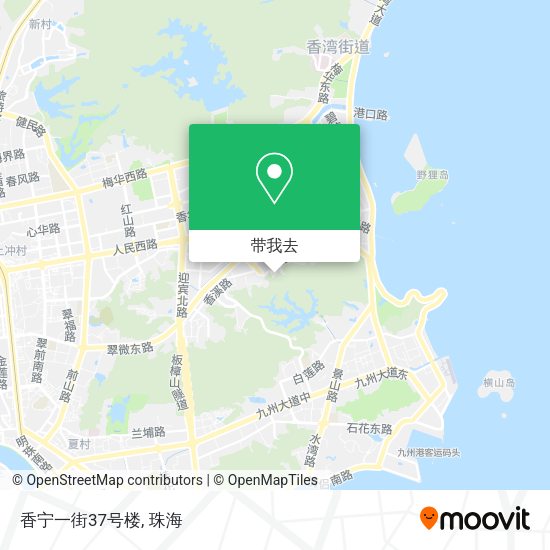 香宁一街37号楼地图