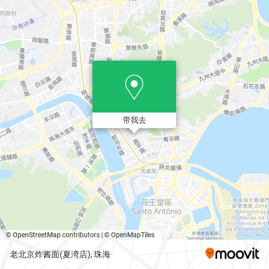 老北京炸酱面(夏湾店)地图