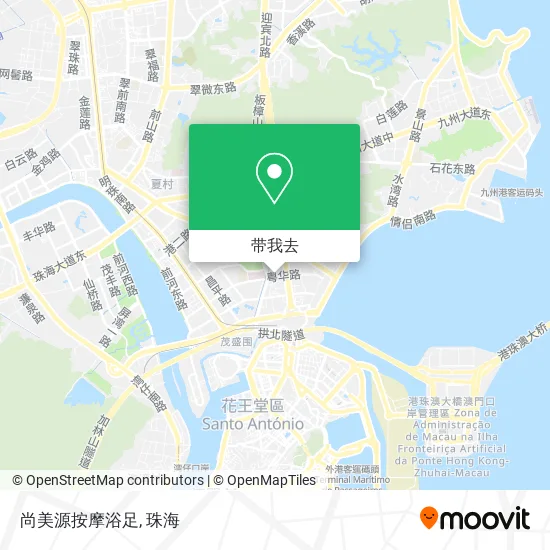 尚美源按摩浴足地图