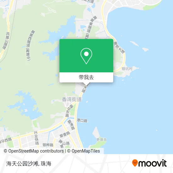 海天公园沙滩地图