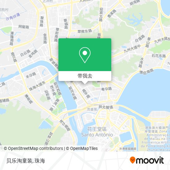 贝乐淘童装地图