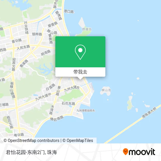 君怡花园-东南2门地图
