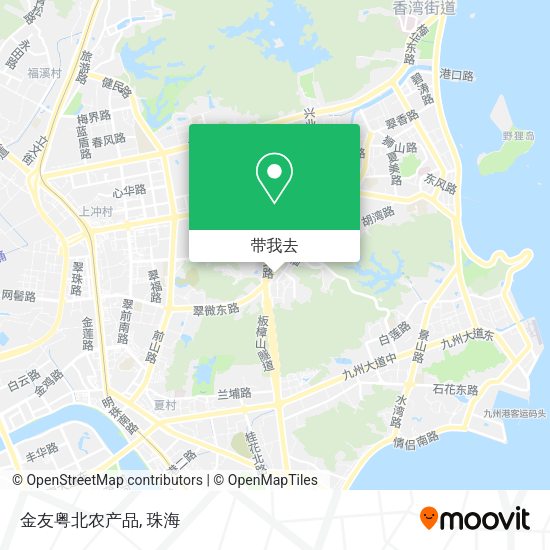 金友粤北农产品地图