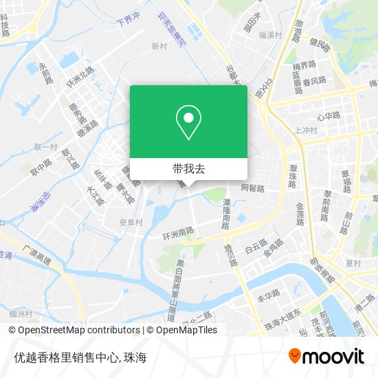 优越香格里销售中心地图