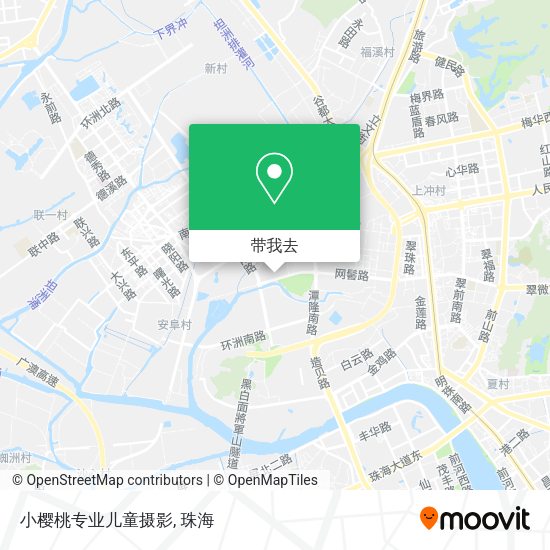 小樱桃专业儿童摄影地图