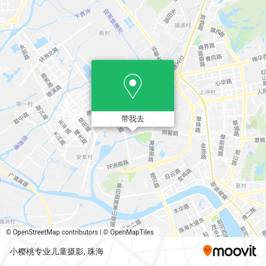 小樱桃专业儿童摄影地图