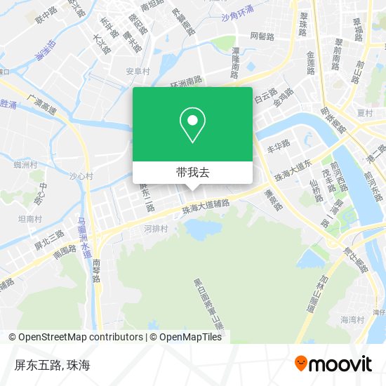 屏东五路地图