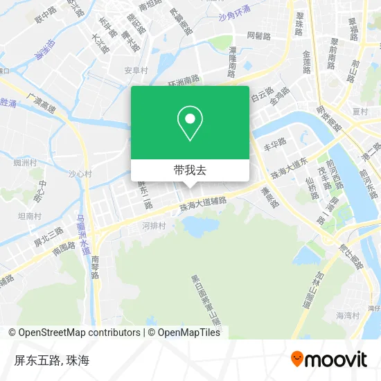 屏东五路地图