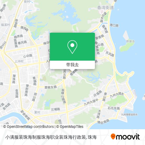 小满服装珠海制服珠海职业装珠海行政装地图