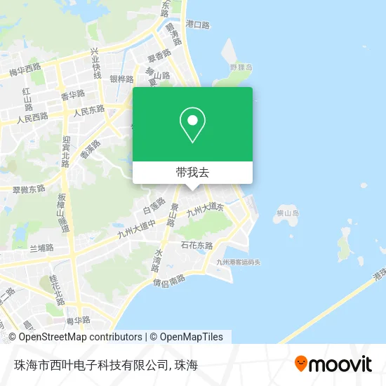 珠海市西叶电子科技有限公司地图