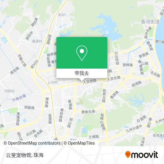云斐宠物馆地图