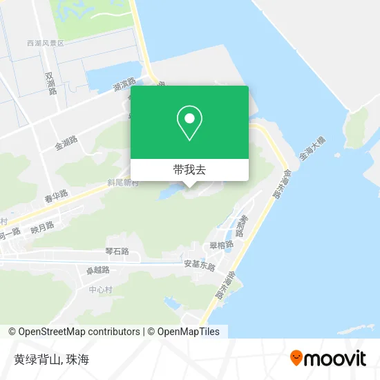 黄绿背山地图