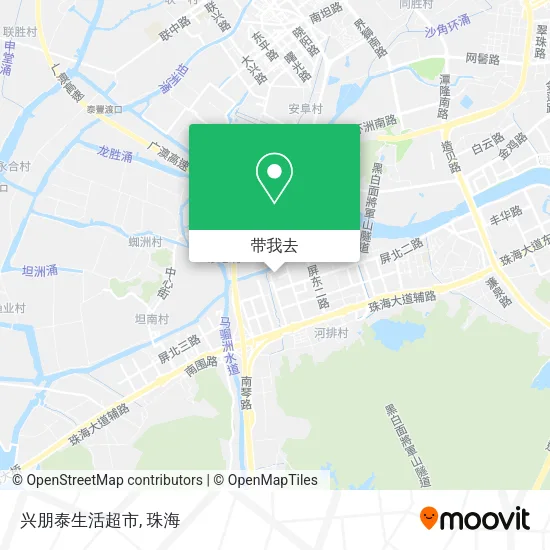 兴朋泰生活超市地图