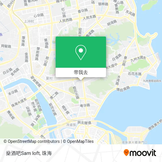 燊酒吧Sam loft地图