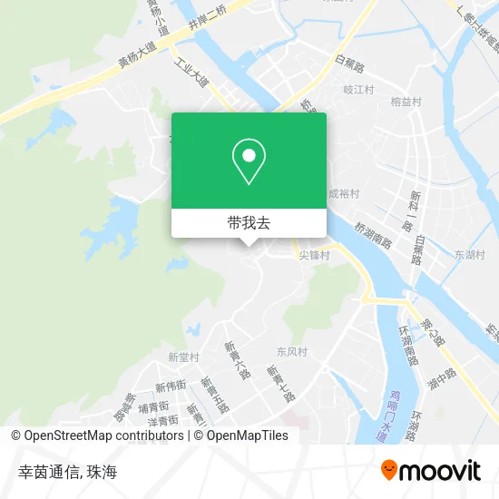 幸茵通信地图