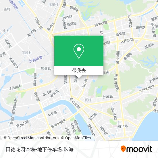 田德花园22栋-地下停车场地图