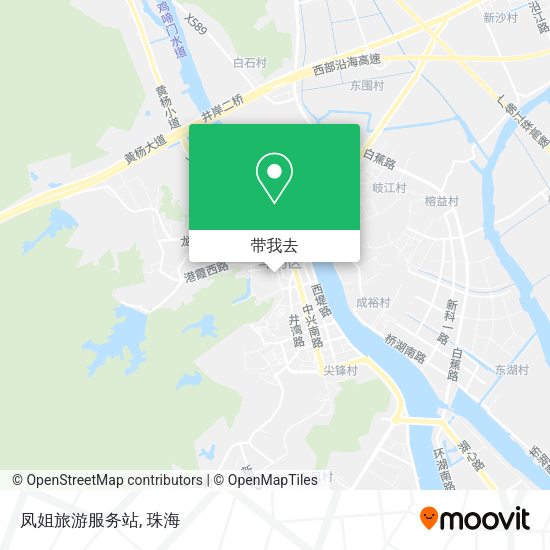 凤姐旅游服务站地图