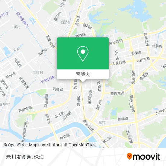 老川友食园地图