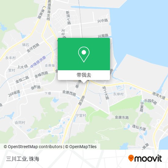 三川工业地图