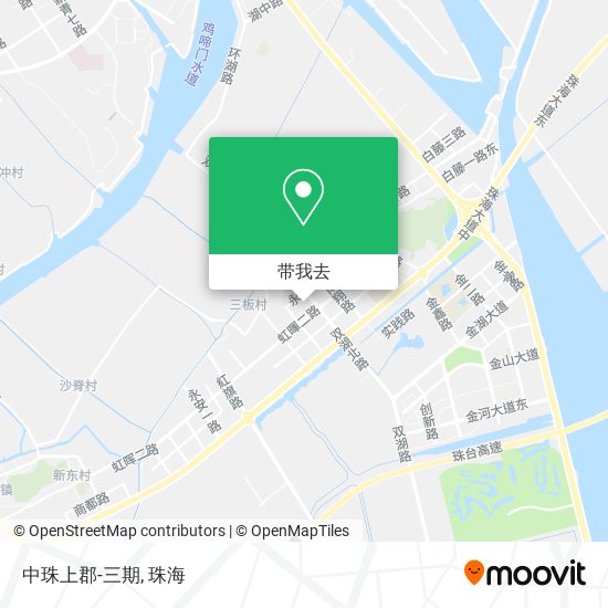 中珠上郡-三期地图