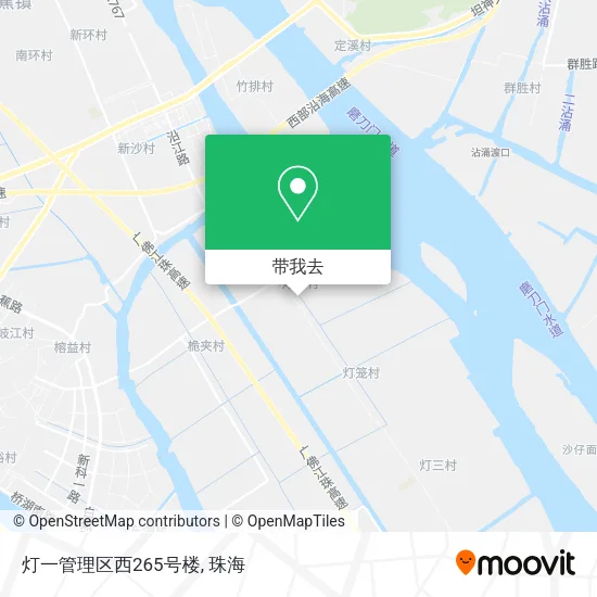 灯一管理区西265号楼地图