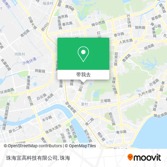 珠海宜高科技有限公司地图