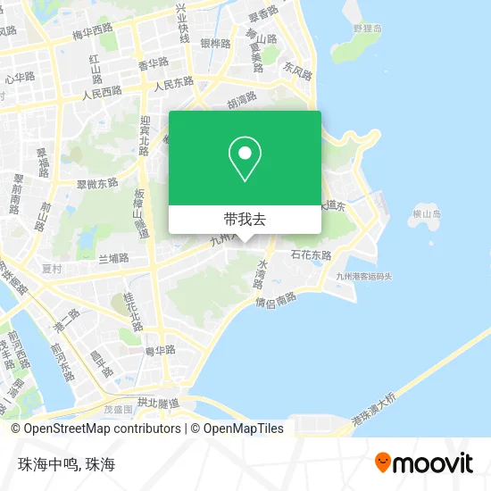 珠海中鸣地图