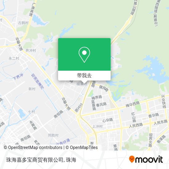 珠海嘉多宝商贸有限公司地图