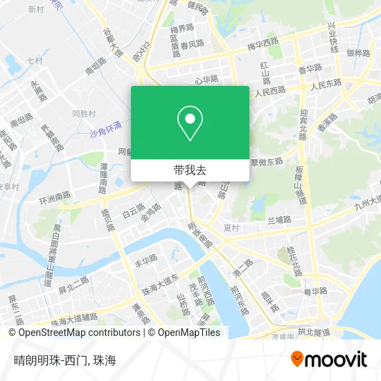 晴朗明珠-西门地图