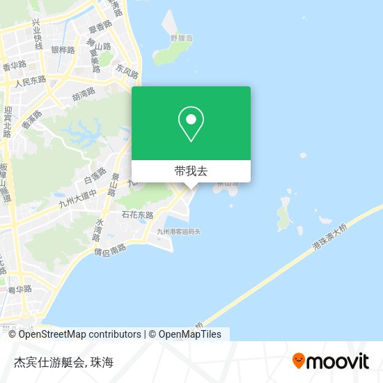 杰宾仕游艇会地图