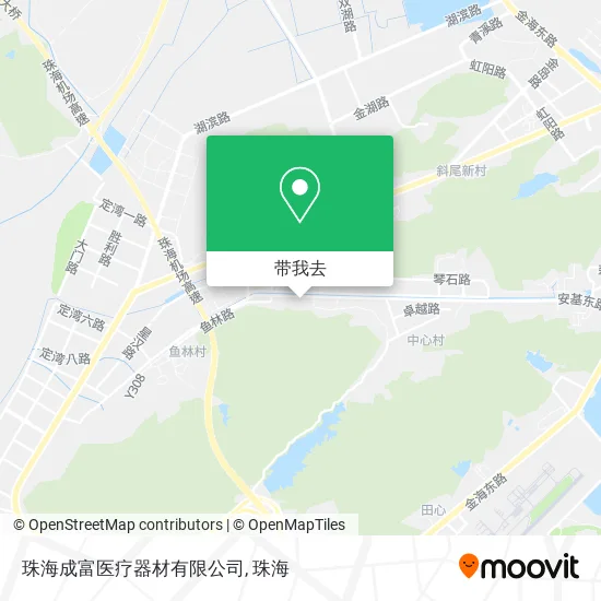 珠海成富医疗器材有限公司地图