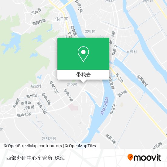 西部办证中心车管所地图