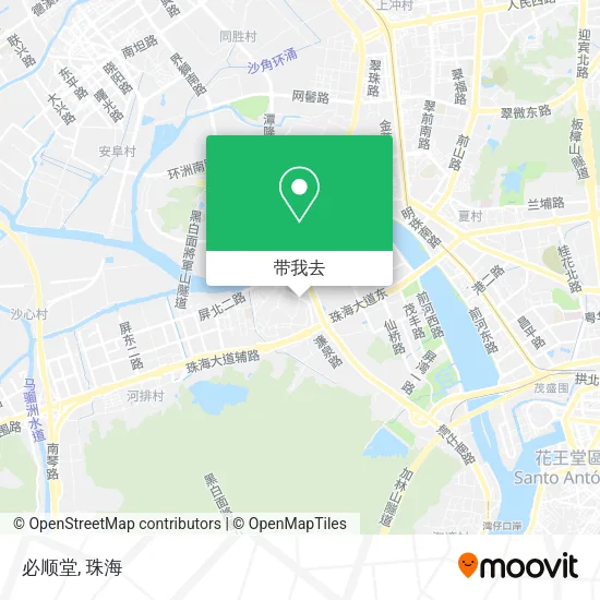 必顺堂地图