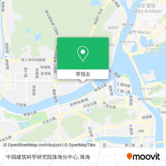 中国建筑科学研究院珠海分中心地图