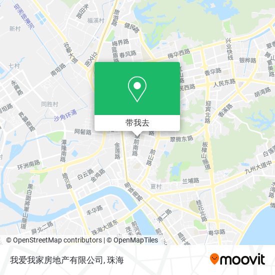 我爱我家房地产有限公司地图