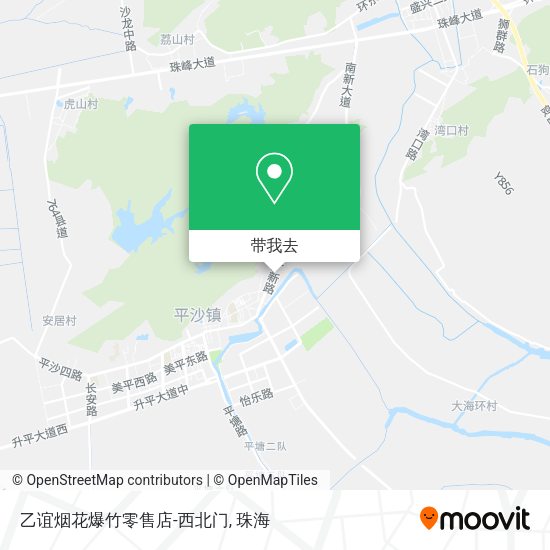 乙谊烟花爆竹零售店-西北门地图