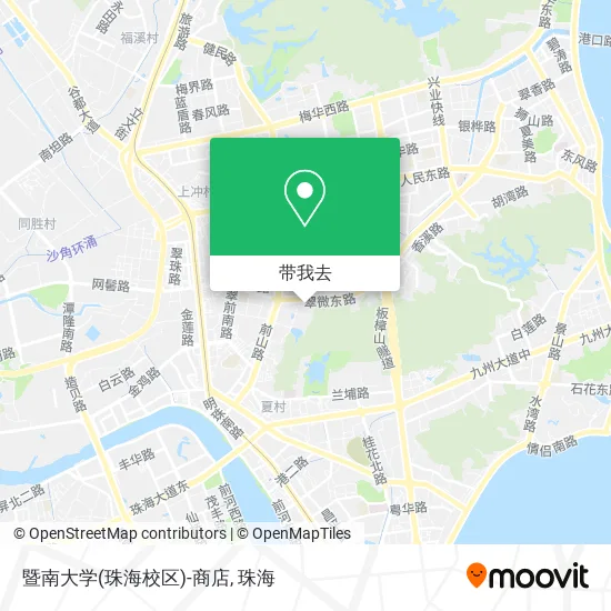 暨南大学(珠海校区)-商店地图