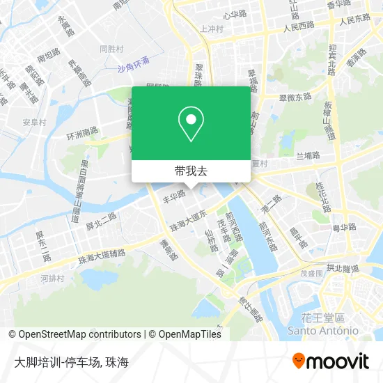 大脚培训-停车场地图