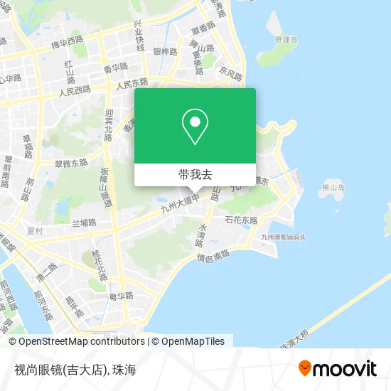 视尚眼镜(吉大店)地图