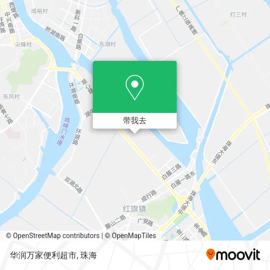华润万家便利超市地图