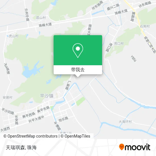 天瑞琪森地图