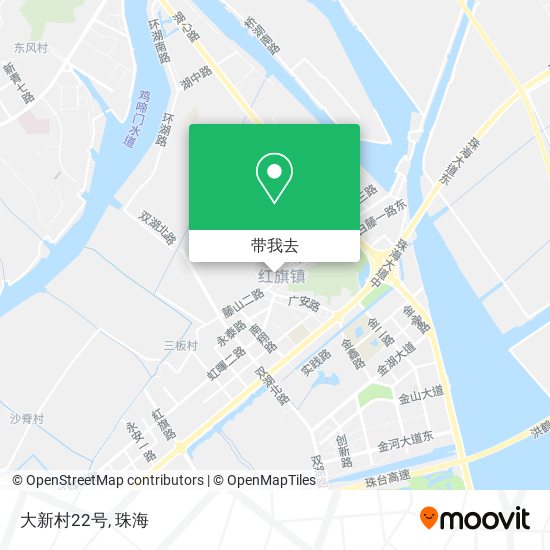大新村22号地图
