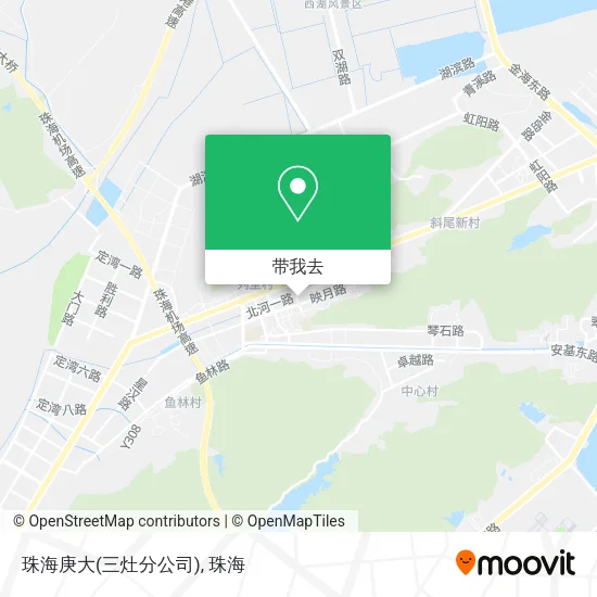 珠海庚大(三灶分公司)地图