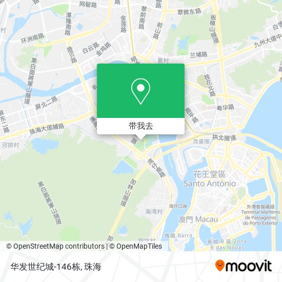华发世纪城-146栋地图